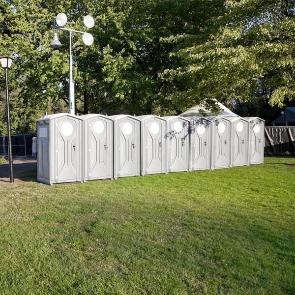 simply call us to discuss your event details and needs, and our team will provide a quote and set up the necessary logistics to ensure the restrooms are delivered and set up in time for your event